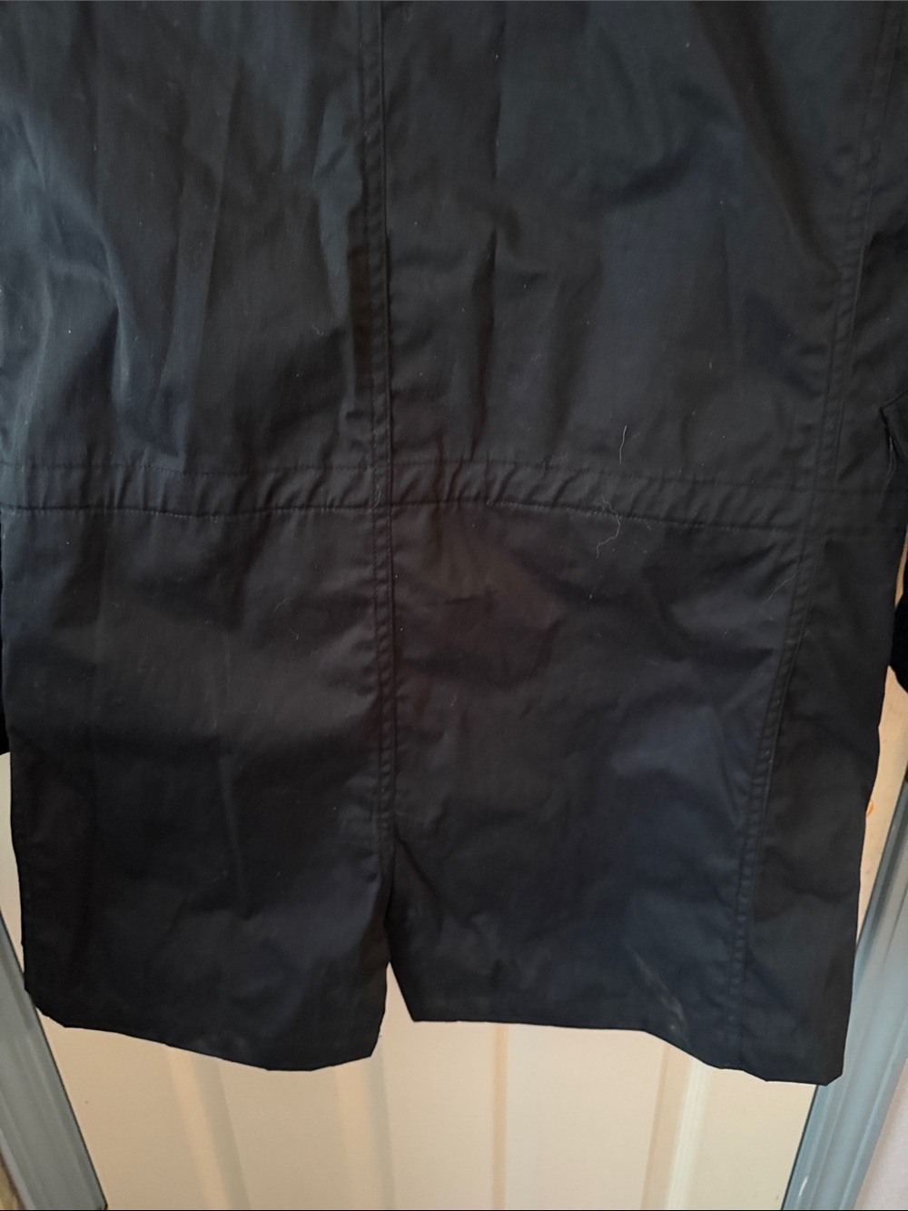 Golden Goose Black Hooded raincoat - Picture 5 of 6